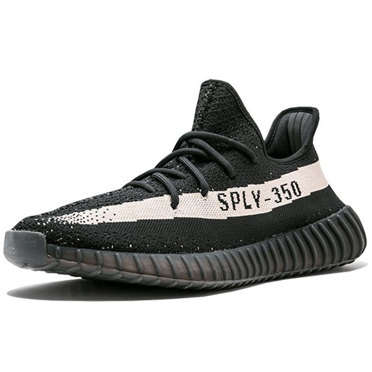 Adidas Πρωτότυπα Yeezy Boost 350 V2 Oreo Υφασμάτινα Μοντέρνα Αθλητικά Παπούτσια Lifestyle Χαμηλού Προφίλ Unisex Αθλητικό παπούτσι Μαύρο Λευκό BY1604-2016