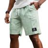 Herren Gestreifte Kordelzug Shorts Lässig Bequem Sportlich Fünf Zoll Innenbein Sport Hosen mit Seitentaschen und Elastischem Bund