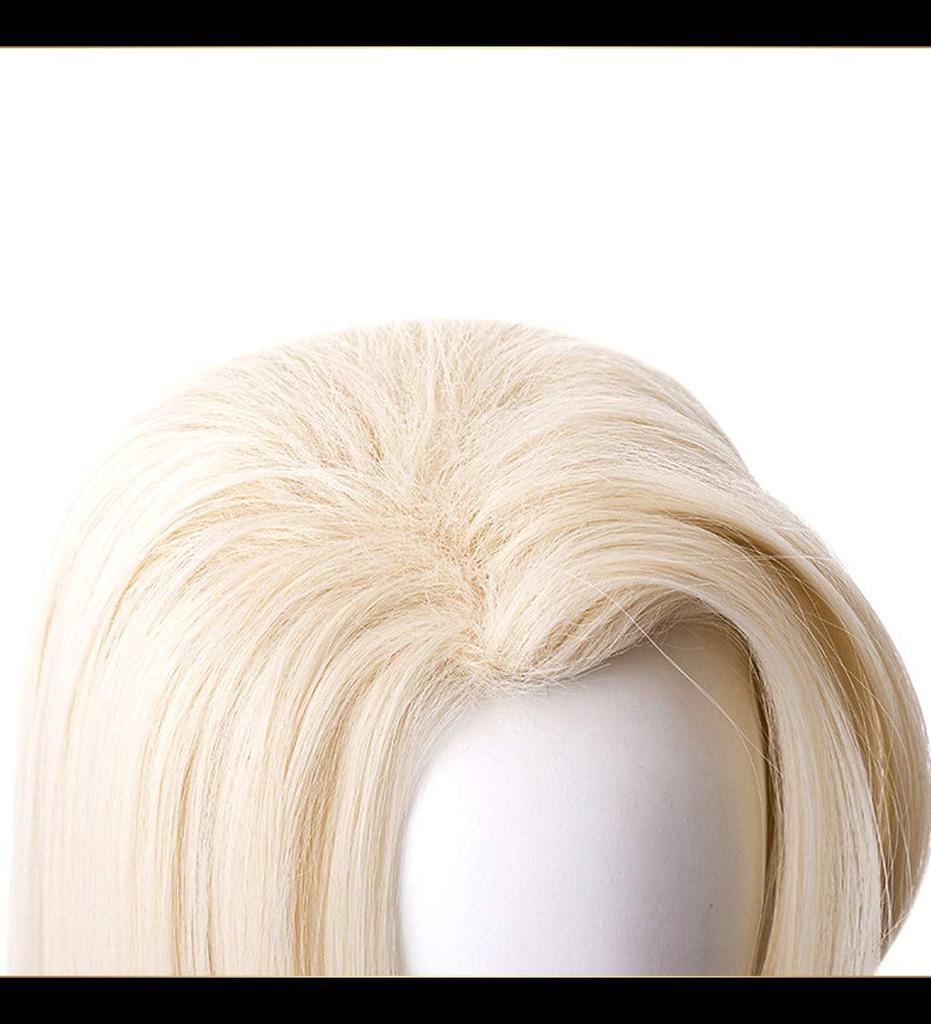 CaseEden Cosplay Wig, Premium Long, 70cm, Heat-Resistant, Gold Blonde, WIG5489