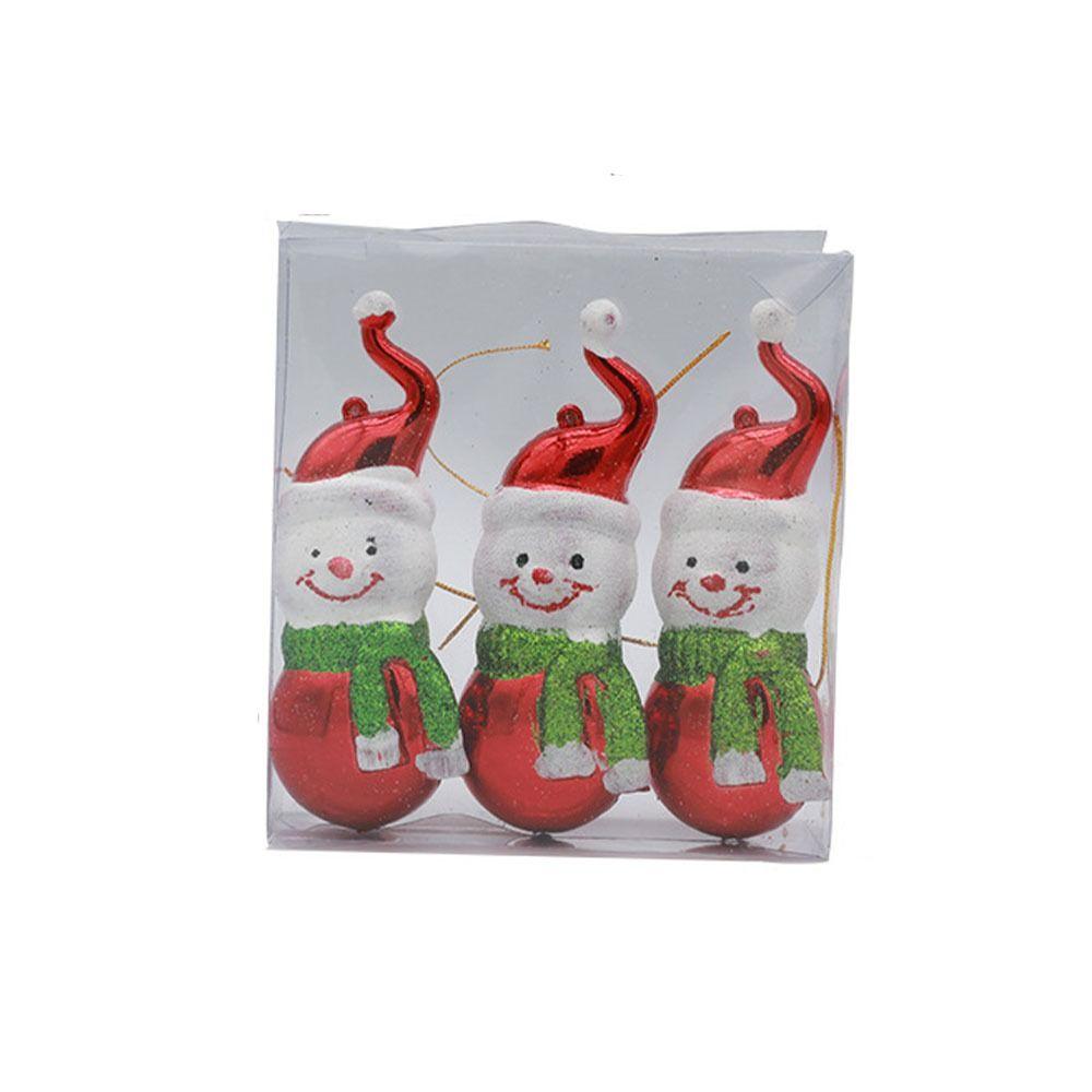 Electroplated Candy Pendant Plastic Xmas Tree Hanging Pendants Crafts Christmas Lollipop  Gift