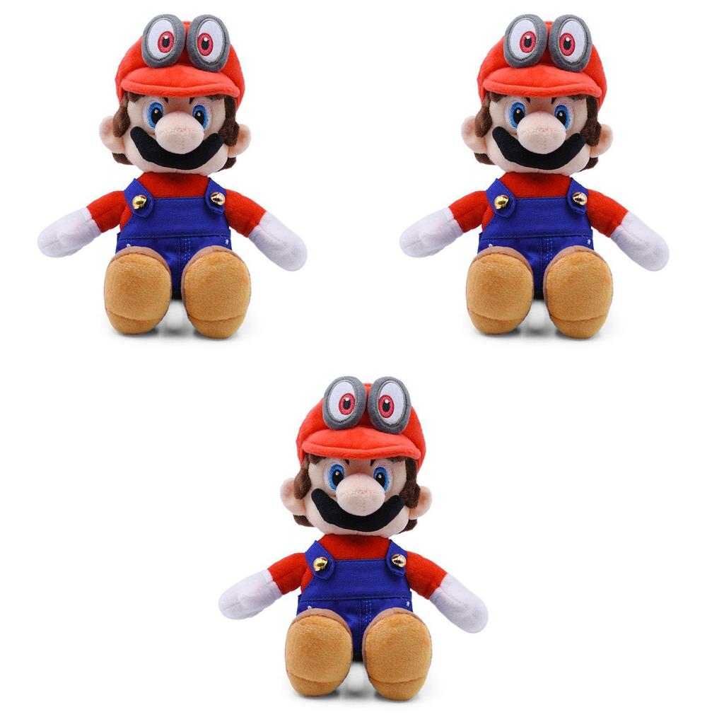 New Super Mario Bros Plush Toy High Quality Soft Short Plush Material Perfect As A Gift For Super Mario Fans!