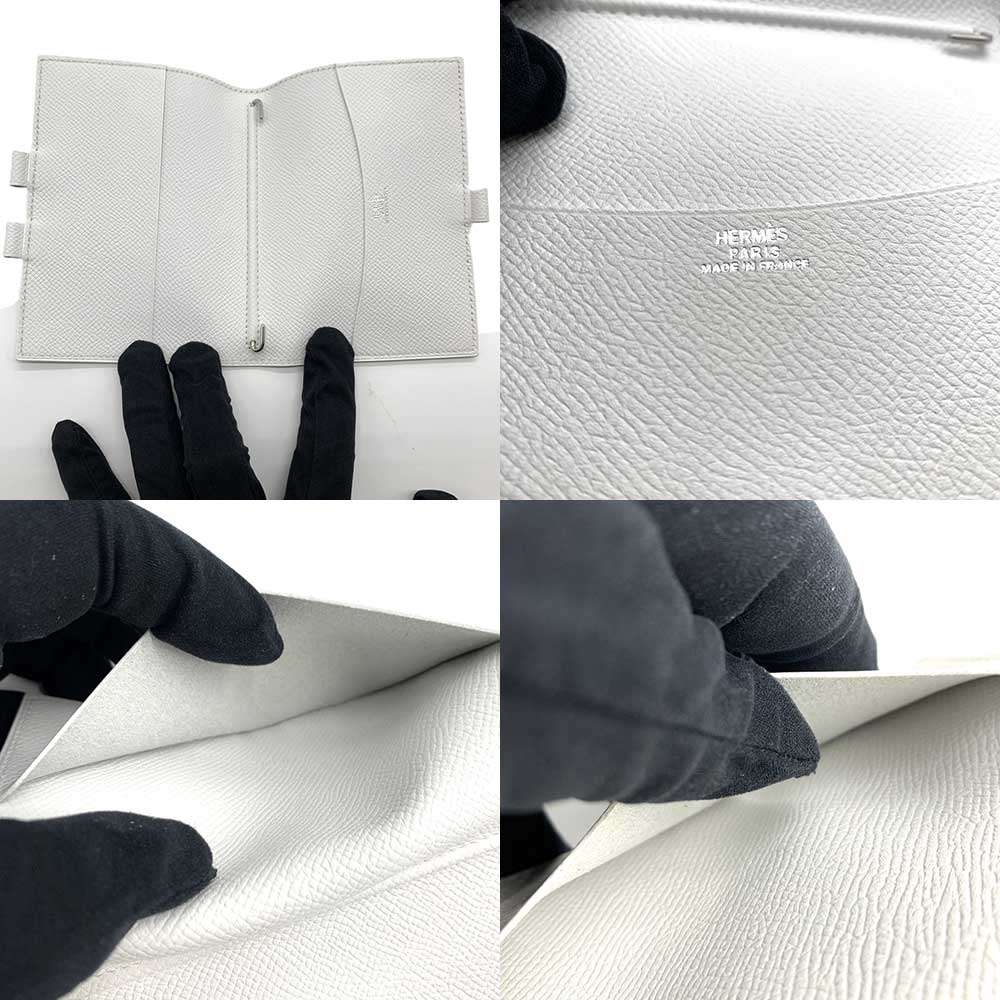 Used HERMESNotebook cover leather unisex