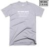 My Wife Says T Shirt I Have Two Faults Funny Marriage Quote Birthday Gift Top