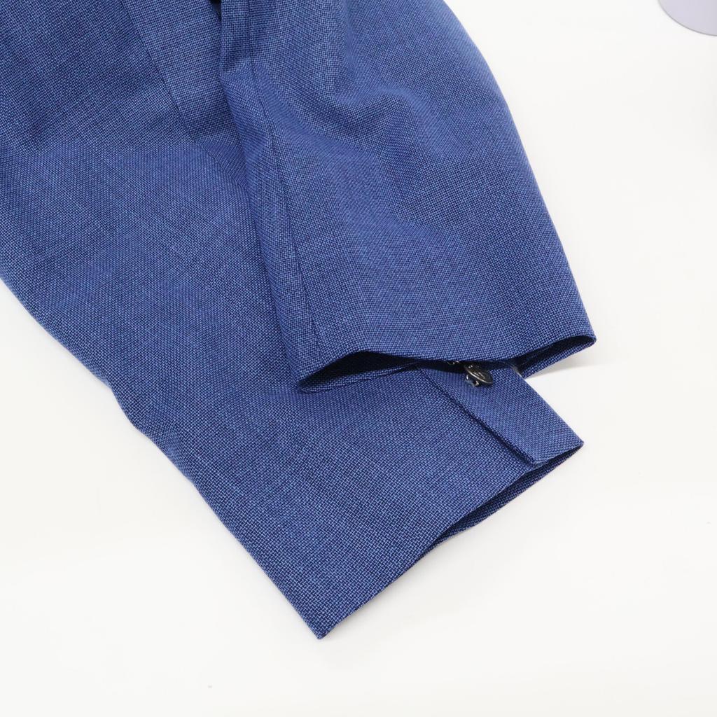 Brooks Brothers Blue 2B Wool Tailored Jacket Jacket 40L blueUsed