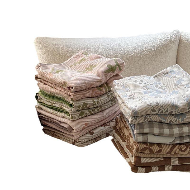 Pătură Prosop din Fibră de Bambus Pătură pentru Birou Pauză de Prânz Pătură cu Aer Condiționat Pătură Multifuncțională cu Senzație Rece Pătură de Leisure