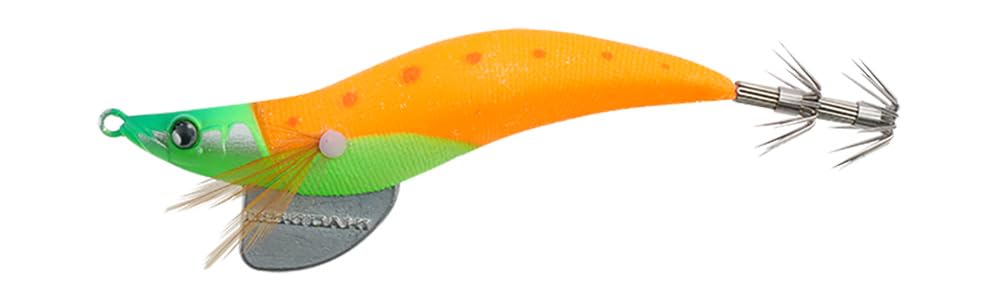 JACKALL Gekidaki Dropper Drift Iregui Зелено-оранжевый 2.5