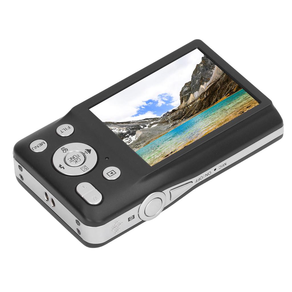 Digital Camera HD 68MP 2.7in Screen 16X Zoom Timer Shoot Beauty Filter Video Recording Compact Digital Camera