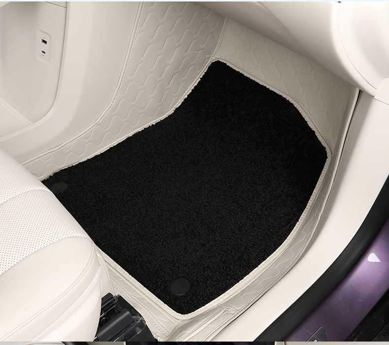 Luxeed R7 Full Coverage Double Layer Carpet Floor Mats