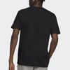 Adidas Originals Trefoil Classic Large Logo Breathable Short Sleeve T-Shirt Men Tops Black H35647