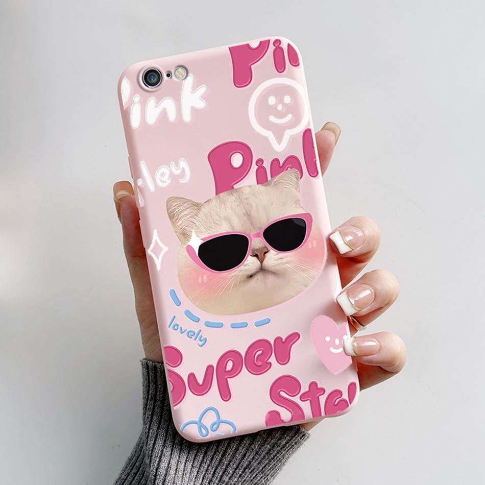 

For Apple iPhone 6 6S Plus Case Cute Bear Cartoon Frog Cover Soft Silicone Phone Case For iPhone 6 Plus iPhone6 S Fundas Bumper iPhone 6S