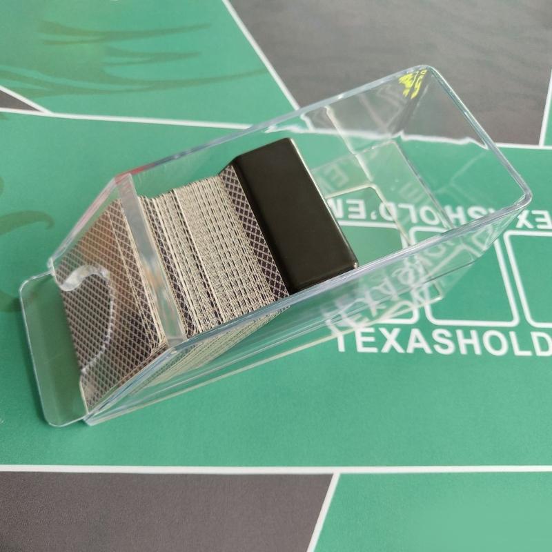 4/6-Deck Dealing Shoe Pokers Dealer Durable Dealer Equipment and Game Supplies