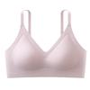 Seamless Wireless Sports Bra for Women - Jelly Strip Support, Anti-Sag, Beautiful Back