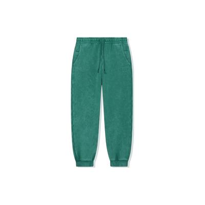 Li Ning Vital Series Solid Color Tapered Knit Sports Pants Unisex Pants Deep-Palace-Green AKLT683-4