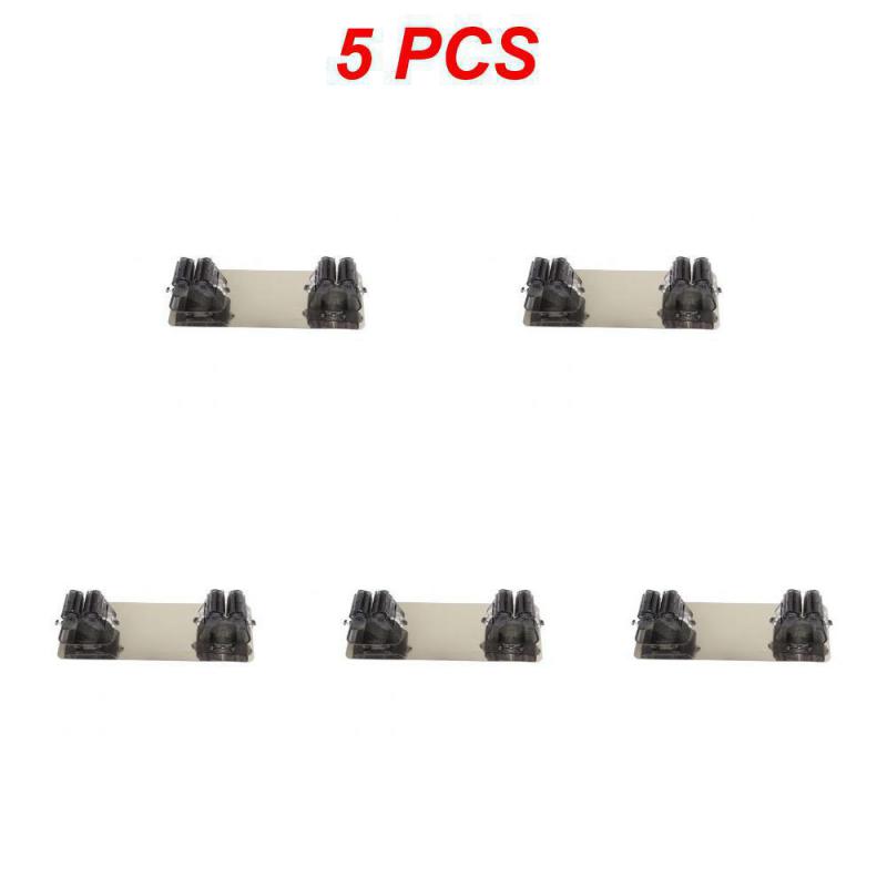 1~10PCS Self Adhesive Multi-Purpose Hooks Wall Mounted Mop Organizer Holder RackBrush Broom Hanger Hook Kitchen Bathroom Strong