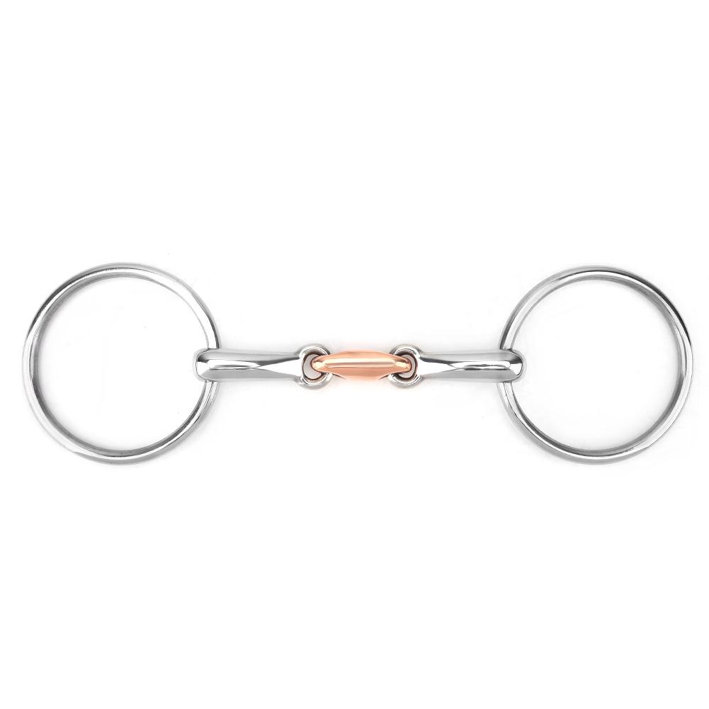 

Stainless Steel Thickeness Bit Loose Mouth Bit Roller for Horse 11.5cm
