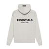 Essentials SS22 Flocked Print Fleece Hoodie