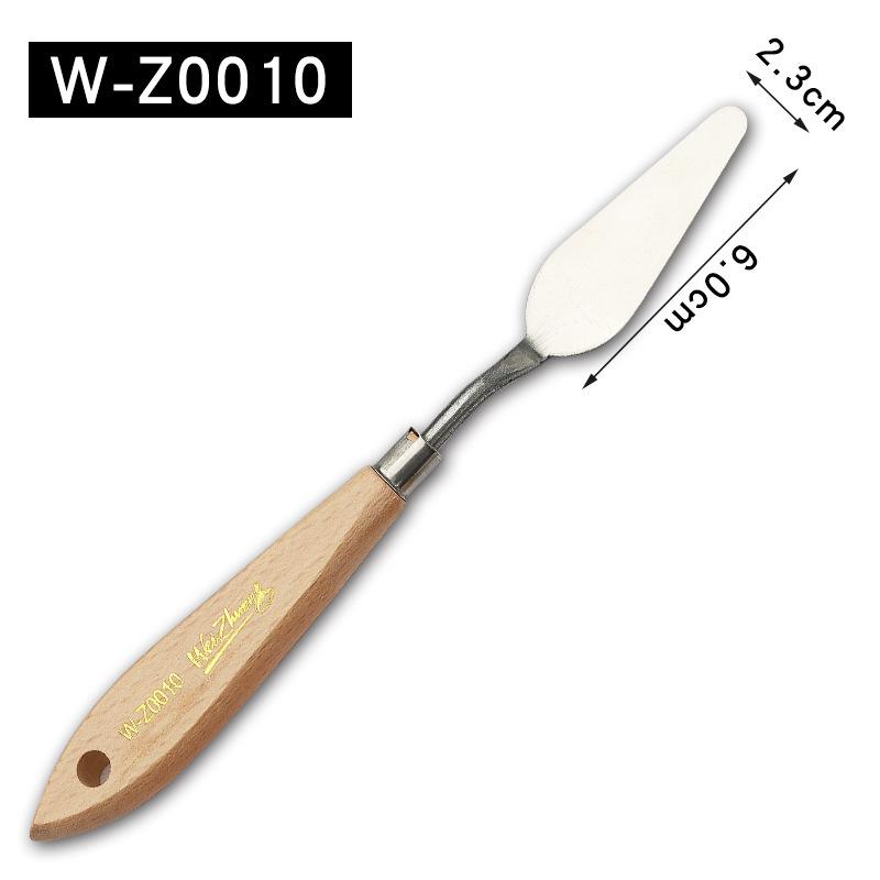 5-Piece Stainless Steel Palette Knife Set for Gouache and Oil Painting