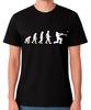 Cricket Evolution Funny Sports Graphic Unisex T-Shirt Tee