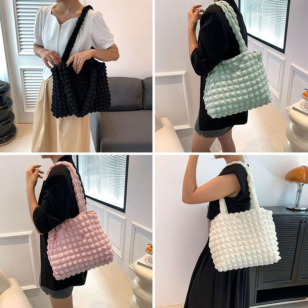 

Сумка для покупок для девочек Мягкая ткань Тканевые сумки большой емкости Сумки через плечо Сумки через плечо Сумка подмышками