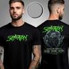 Suffocation Europatournee Sommer 2026 Zeitplan Zweiseitiges Unisex-T-Shirt Alle Größen