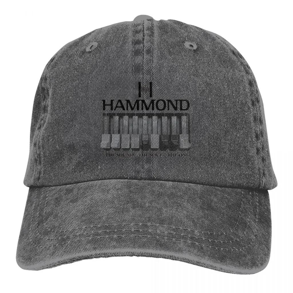 Hammond Organ Logo  Baseball Cap Graphics Classic Unisex-Teens Printed Trucker Hat Cute Rock Adjustable Baseball Caps