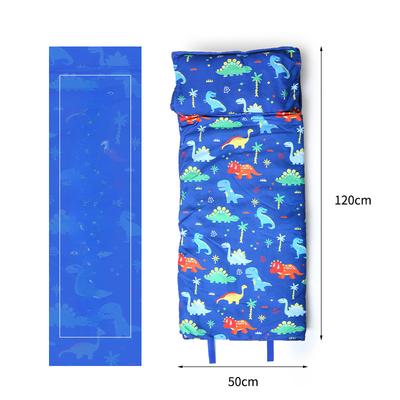 Kids Cocoon Cartoon Sleeping Bags Children's Cotton Animal Sleepsacks Anti-Kick Warm Sleep Sack Mat Blanket Plush Toy Boys Girls