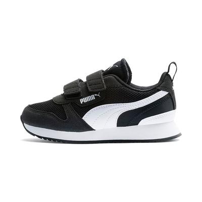 R78 Little Kid Black White Kids Sneakers 373617-01