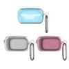 Clear Protective Case Shockproof Skin for TE-V1R HEN Headphone Dustproof Housing Washable Scratch Resistant Sleeve