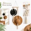 Wall Mounted Hat Rack Handmade Woven Wall Hat Hanger New Hat Organizer  Home Storage