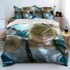 Final Fantasy Series Games Bedding Set Boys Girls Twin Queen King Size Duvet Cover Pillowcase Bed Boys Adult Home Textileextile