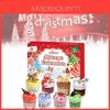 Christmas Advent Calendar 24 Days Diy Clay Cake Bucket Countdown Toy For Holiday Fun