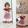Chaleco de Flores para Niñas Pequeñas, Vestido de Malla con Volantes Florales, Ropa de Verano