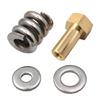53108900 Replacement Spring Nut Hardware with Internal Threading and Coiled Positioning Structure for Pool Equipment Fastening and Repair Tasks