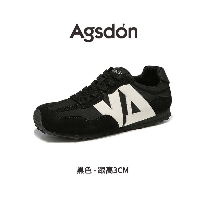 Augustus Dengde training shoes women's 2025 new autumn retro ballet Forrest Gump sports shoes casual function barefoot shoes