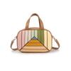 High-Capacity Trendy Patchwork Crossbody Tote Bag