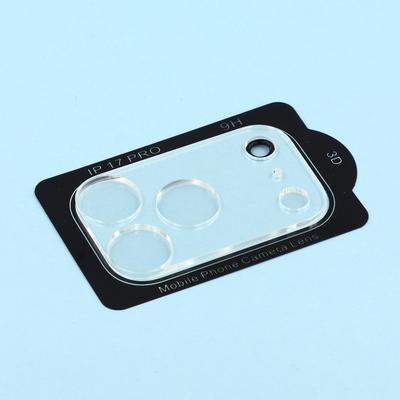 2Pcs For iPhone 17 Pro Camera Lens Protector 3D Arc Edge Anti-Scratch Tempered Glass Lens Film