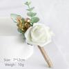 Artificial Corsage Simulation Flowers Wedding Supplies For Grooms Bridal Groomsmen Bridesmaids