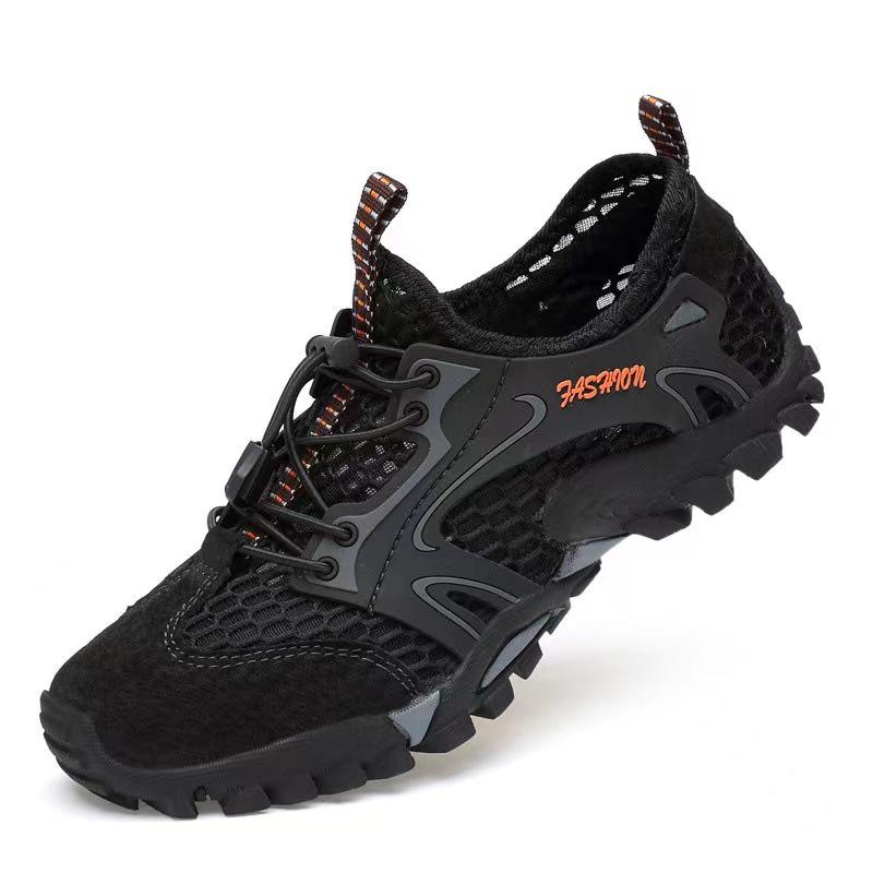 Men's Cross-Border Summer Sandals: Breathable Mesh, Lightweight, Trendy Korean Style Hiking and Casual Shoes