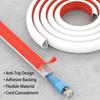 3 M Self-Adhesive Wire Hiders for TV On Wall Wire Concealer for Cords Hide Cables Cable Covers White Raceway Cable 15x10mm