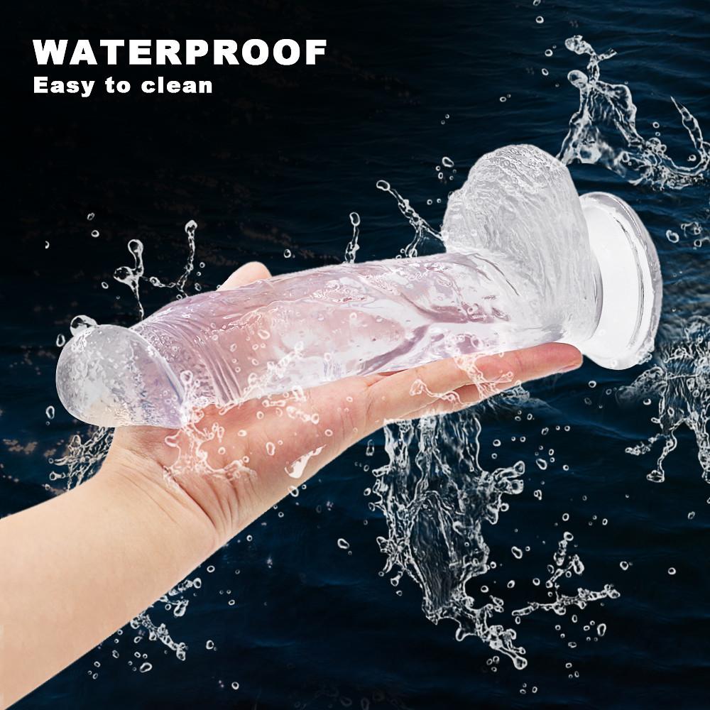 MoDi Godemichets transparents Sex Toys pour femmes Big Dick Pénis adulte Gode réaliste