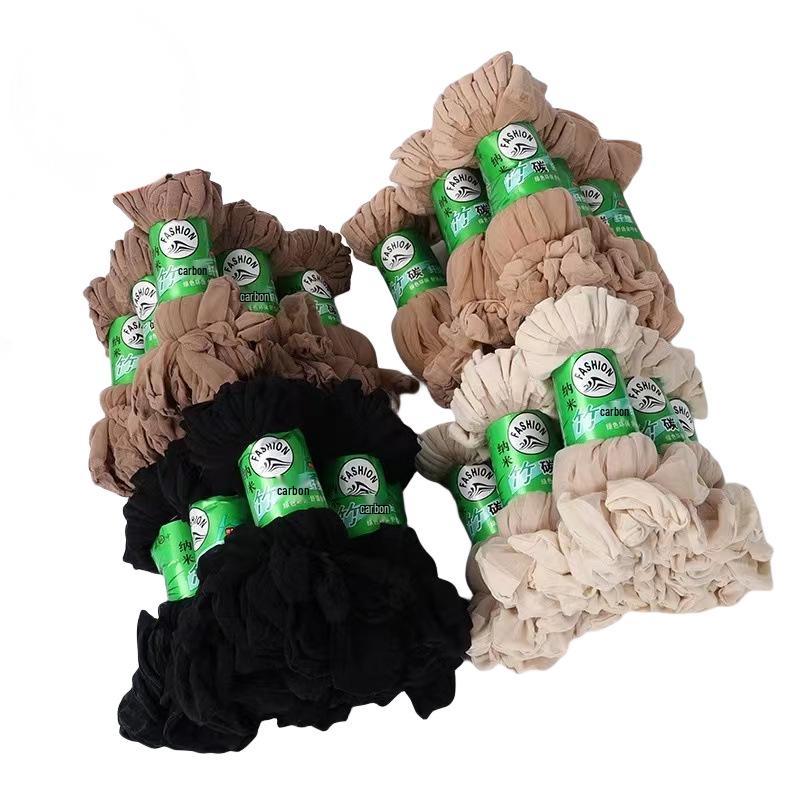 Meias Curtas Femininas Ultrafinas Respiráveis de Cristal - Anti-Fio Puxado, Invisíveis, Boca Baixa, Preto e Nude