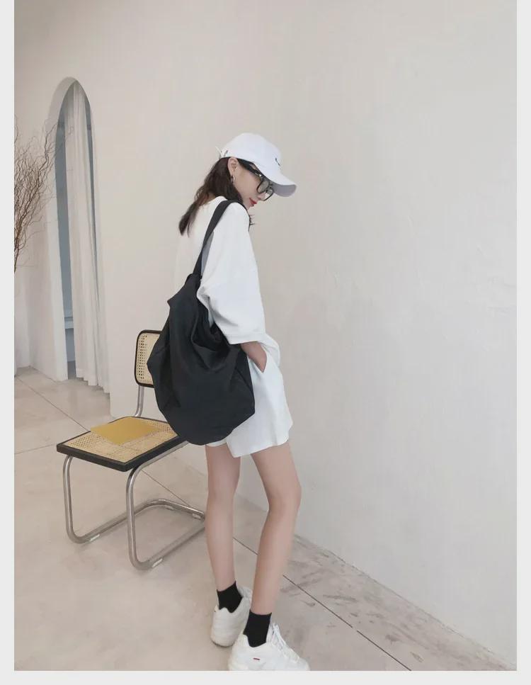 2025 Women's Fashion: Short-Sleeve T-Shirt & High-Waist Shorts Two-Piece Set