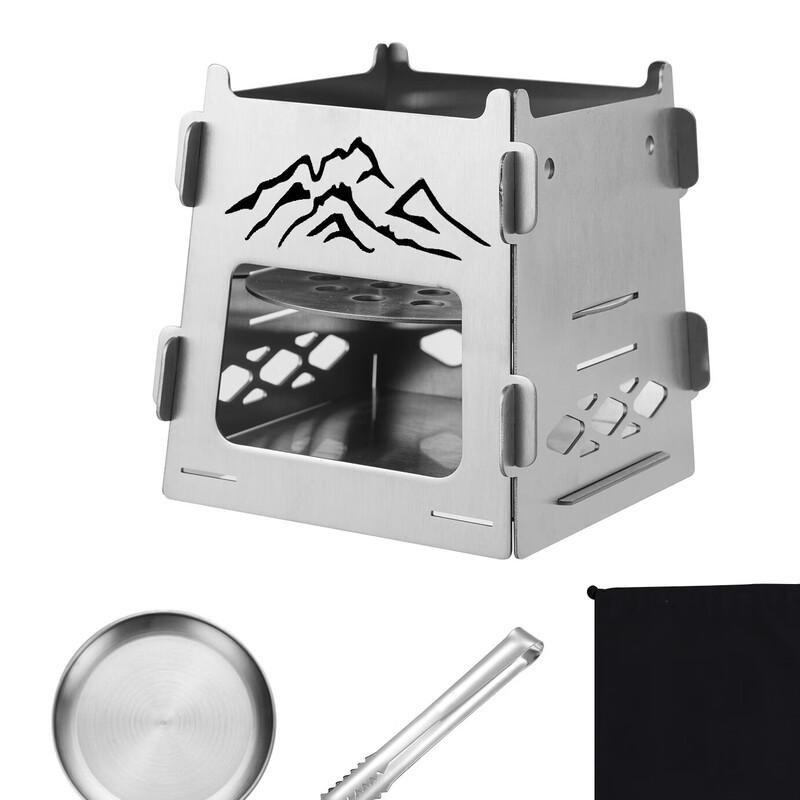 Detachable Wood Burning Camping Stove