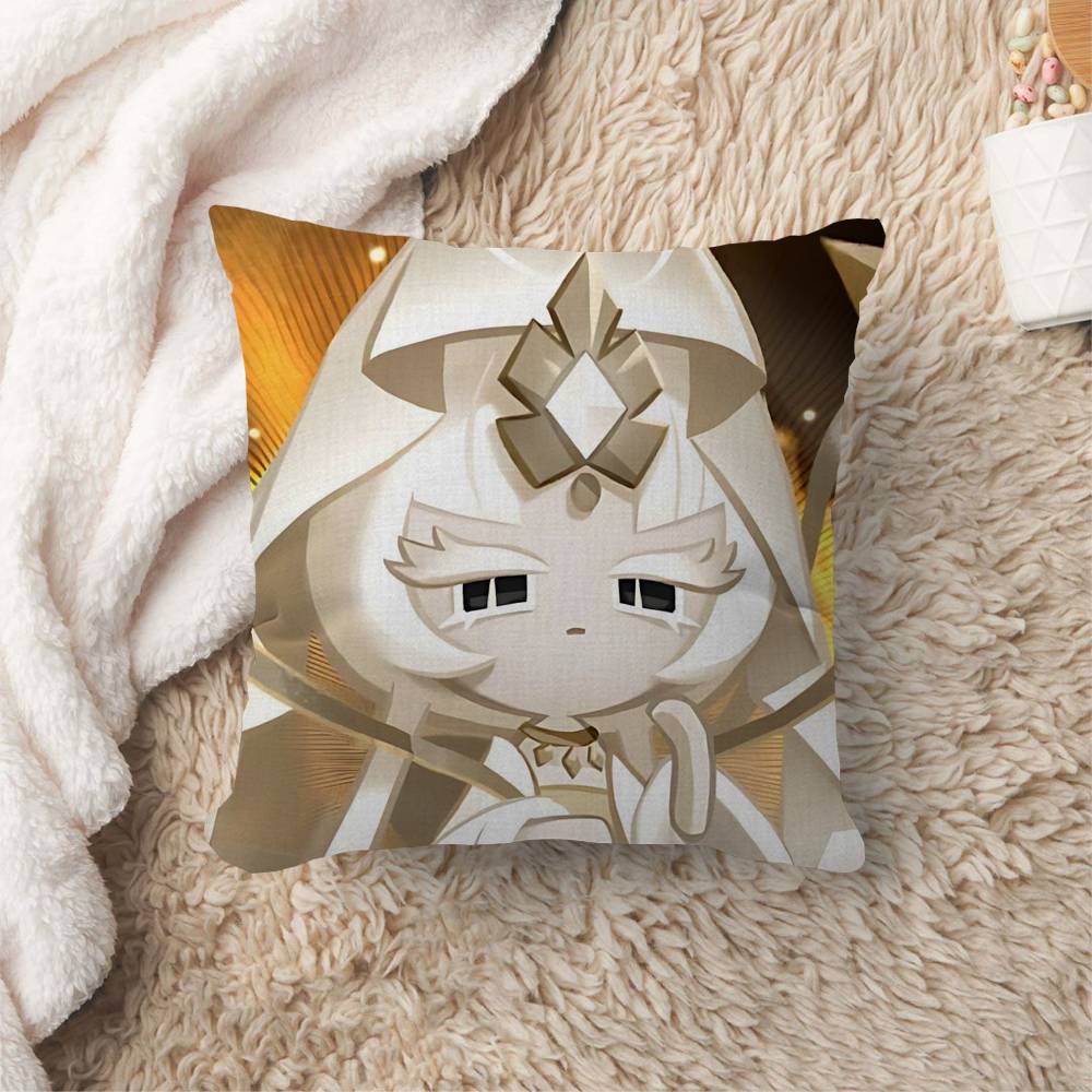 Cookie Run Kingdom Cushion Cover Car Throw Pillow Case For Sofa Car Christmas Gift Xcm Xcm