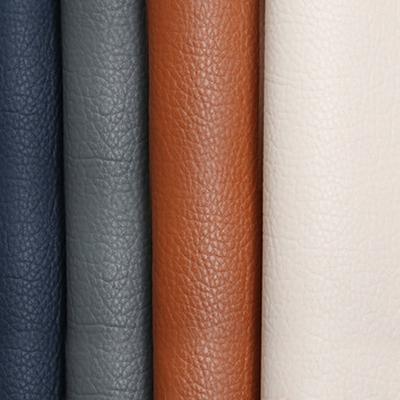 100*138cm Lychee Patroon Kunstleer PU Stof Voor Meubelstoffering DIY Tas Kussen Achtergrondmuur Bed Leer Auto-interieur