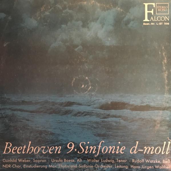 

LP Record LUDWIG VAN BEETHOVEN GUNTHILD WEB 9. Sinfonie DMoll LST7016 Falcon Germany Classical Used