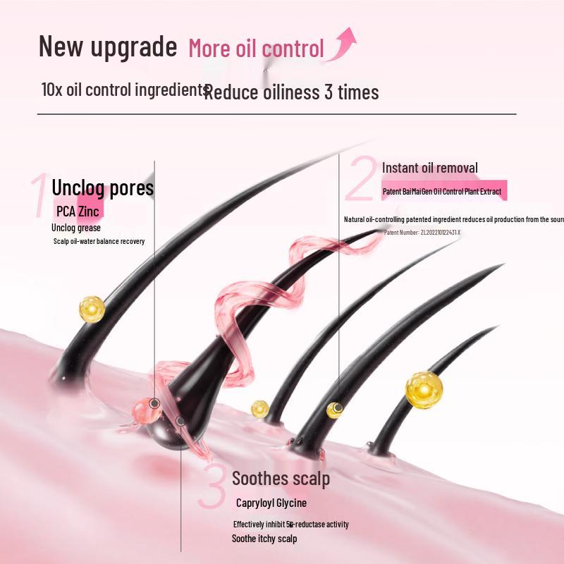 Ban Mu Hua Tian Shampoo Set (Rose & Anti-Dandruff)