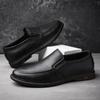 Genuine Leather Mens Loafers Moccasins Simple Soft Slip on Flats Boat Shoes High Quality Man Casual Shoes Male Driving Footwear