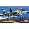 FineMolds 1/72 Jet Serie Amerikanische F-14A Tomcat Jolly Rogers/Sundowners Plastikmodell FF10 (Flugzeug) Vorgefärbt Maßstab 1/72