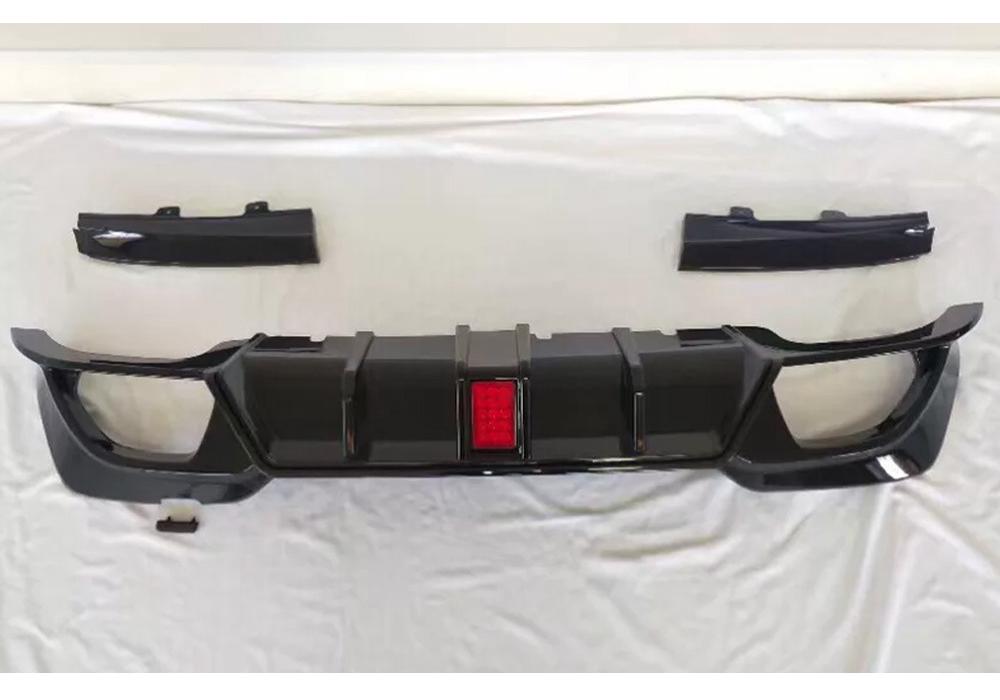 BMW 3 Series (20-22) CMST Modified Rear Diffuser with Lights - G20/G28 Black Warrior Body Kit Spoiler
